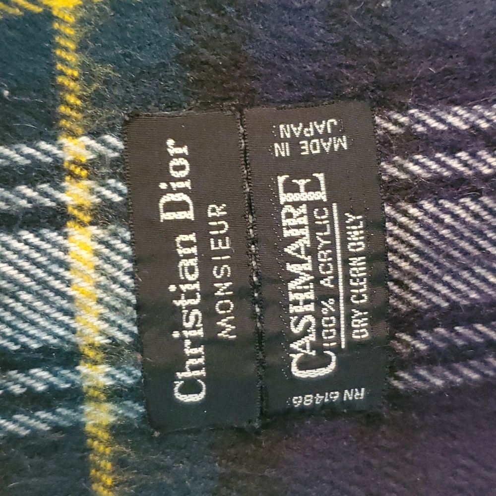 CHRISTIAN DIOR MONSIEUR SCARF - Picture 3 of 5